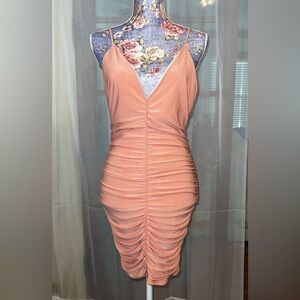 Pink Dress Fashion Nova Simple Sweetness Dusty Rose Dress NWT